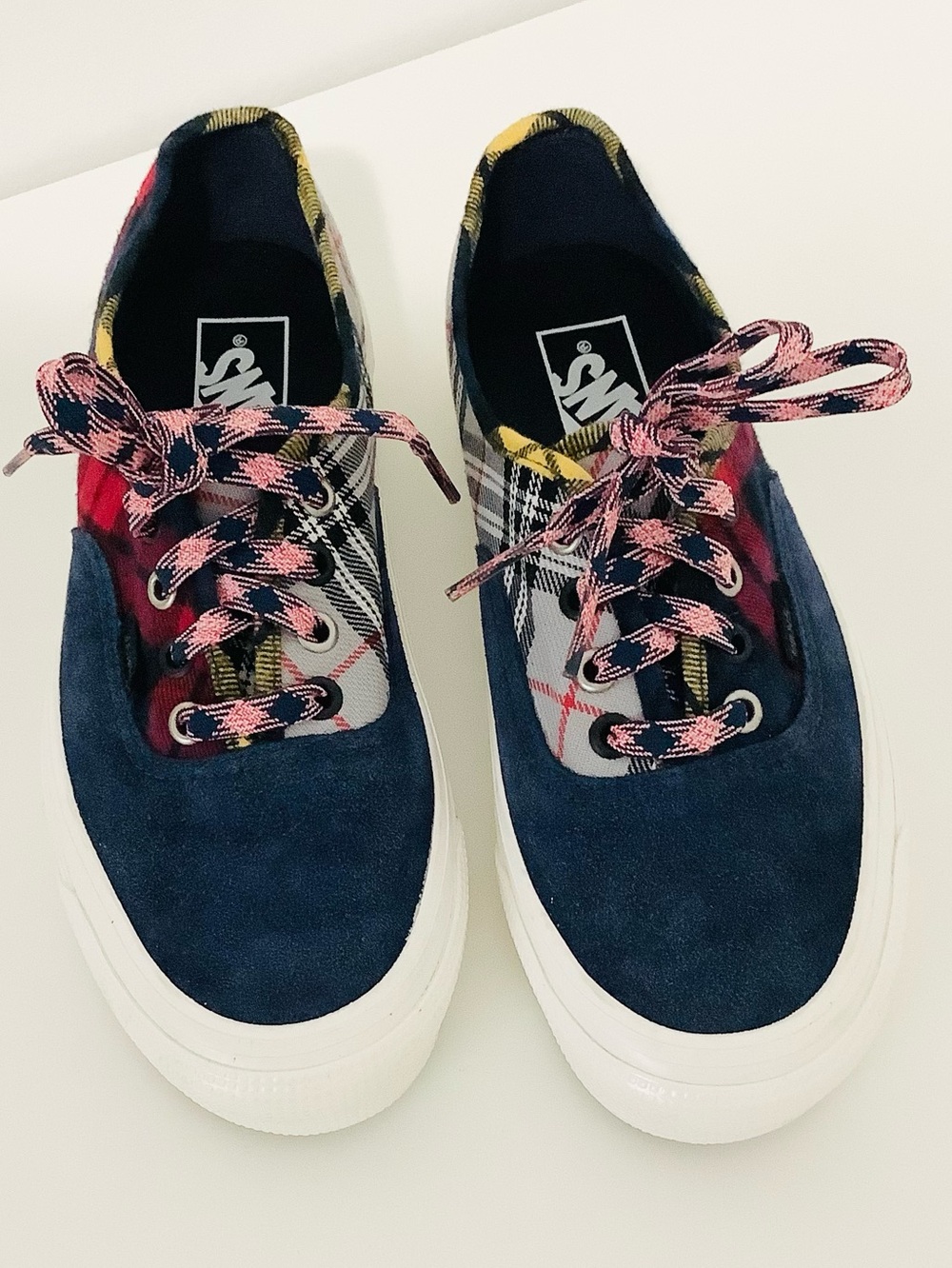 VANS AUTHENTIC 44DX ANAHEIM FACTORY PLAID MIX SNEAKERS , UNISEX 👟